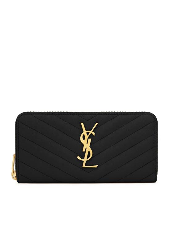 24FW 생로랑 지갑 358094BOW011000 BLACK Black