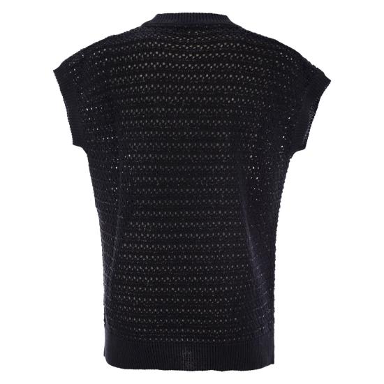 25SS 파비아나 필리피 스웨터 MAD275F572 BLACK - FABIANA FILIPPI