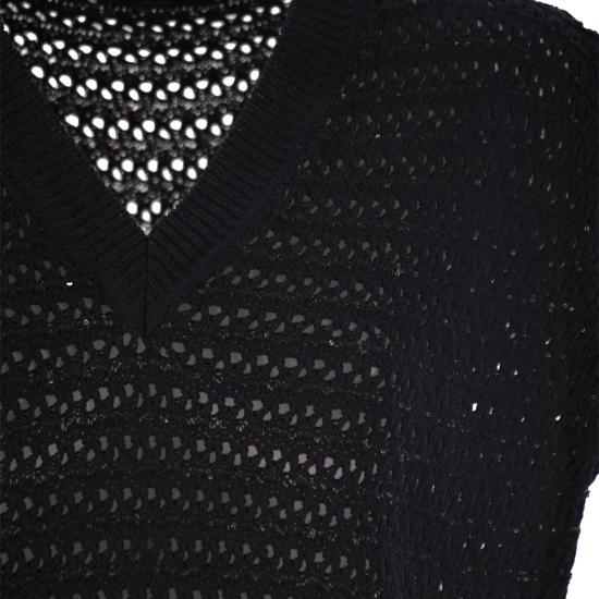 25SS 파비아나 필리피 스웨터 MAD275F572 BLACK - FABIANA FILIPPI