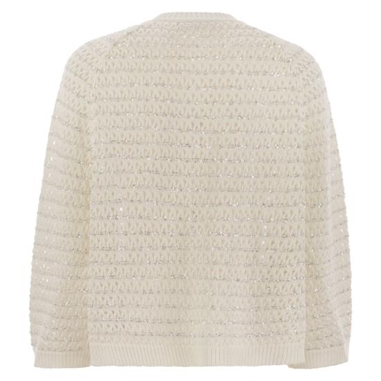 25SS 파비아나 필리피 가디건 MAD275F528 WHITE - FABIANA FILIPPI
