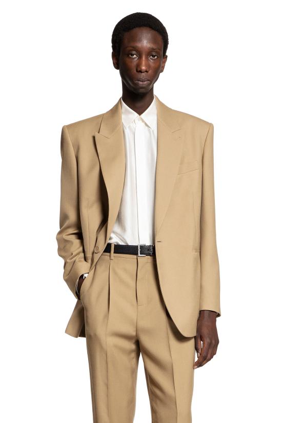  생로랑 베스트 821895Y405W7557 Beige - SAINT LAURENT