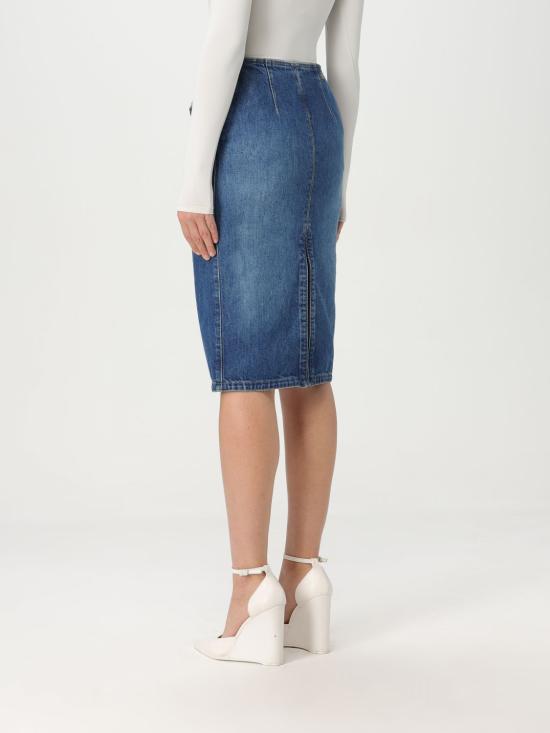 25FW 엘리자베타프랜치 미디 스커트 GJ35N 139 Blue - ELISABETTA FRANCHI