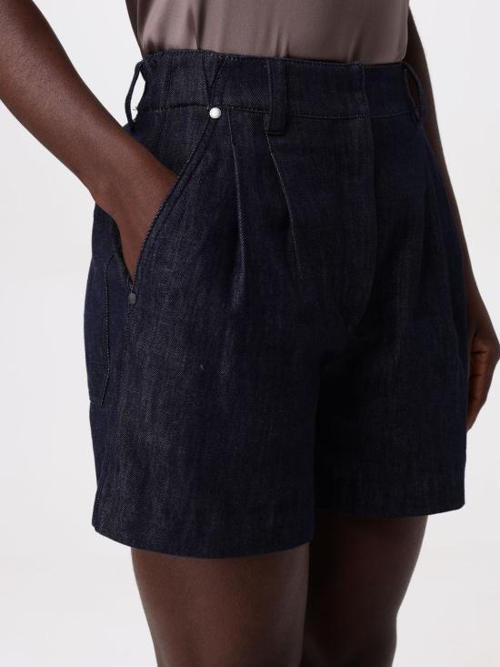 25SS 브루넬로 쿠치넬리 숏팬츠 MB125P5761 C001 Blue - BRUNELLO CUCINELLI