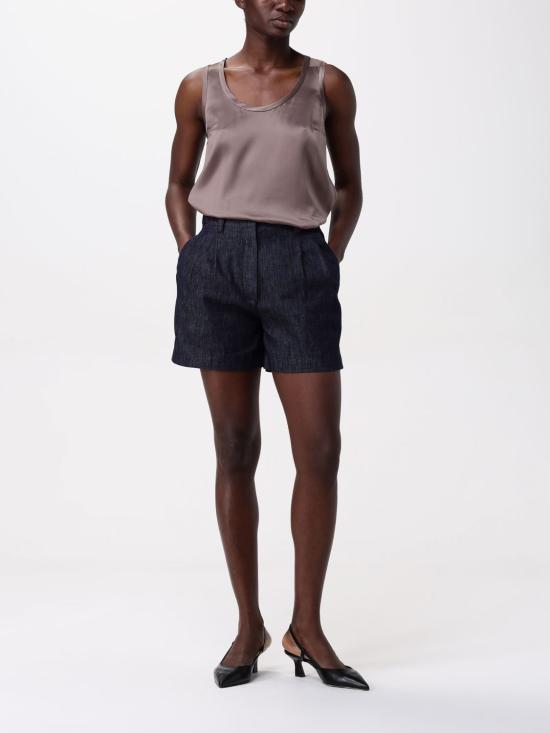 25SS 브루넬로 쿠치넬리 숏팬츠 MB125P5761 C001 Blue - BRUNELLO CUCINELLI