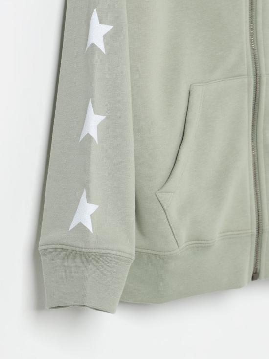 25FW [키즈] 골든구스 풀오버 GKP01770P00172735916 Green - GOLDEN GOOSE