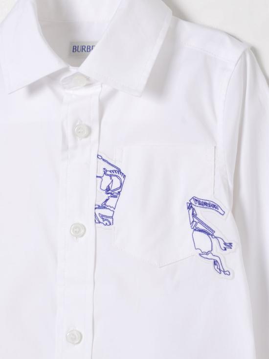25FW [키즈] 버버리 셔츠 8100040 White - BURBERRY