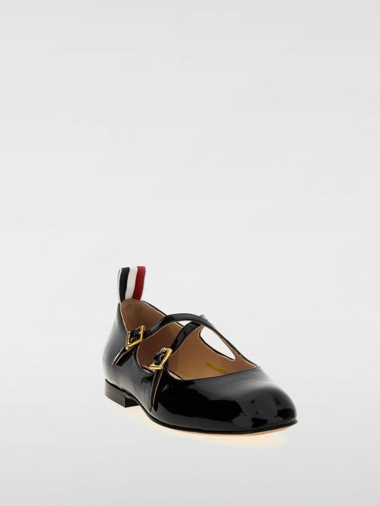 25SS 톰브라운 플랫 슈즈 FFD143A00216 001 Black - THOM BROWNE