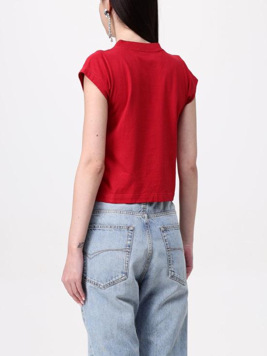 25SS 발렌시아가 반팔 티셔츠 807341TRVC7 6540 Red - BALENCIAGA