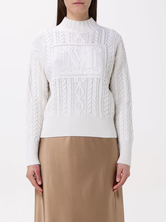 25FW 막스마라 터틀넥 2511361041600 001 White