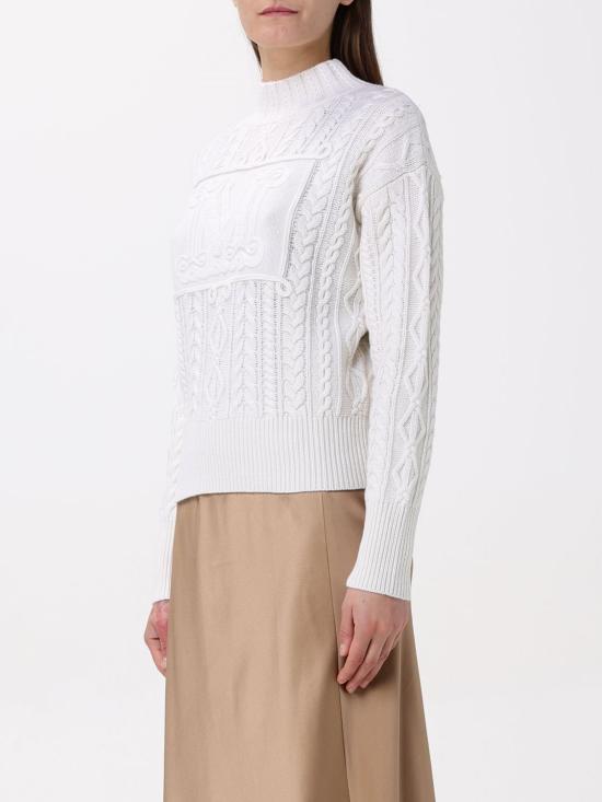 25FW 막스마라 터틀넥 2511361041600 001 White - MAX MARA