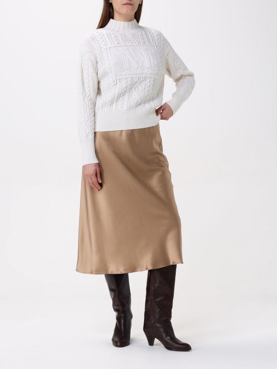 25FW 막스마라 터틀넥 2511361041600 001 White - MAX MARA