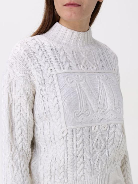 25FW 막스마라 터틀넥 2511361041600 001 White - MAX MARA