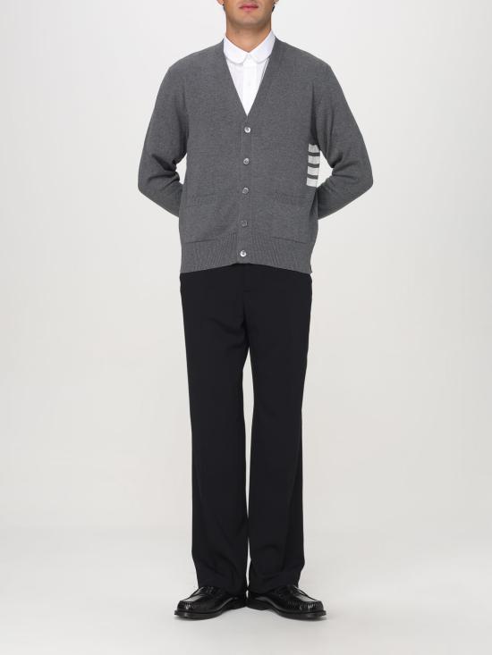 25FW 톰브라운 스웨터 MKC581AY3043 035 Grey - THOM BROWNE