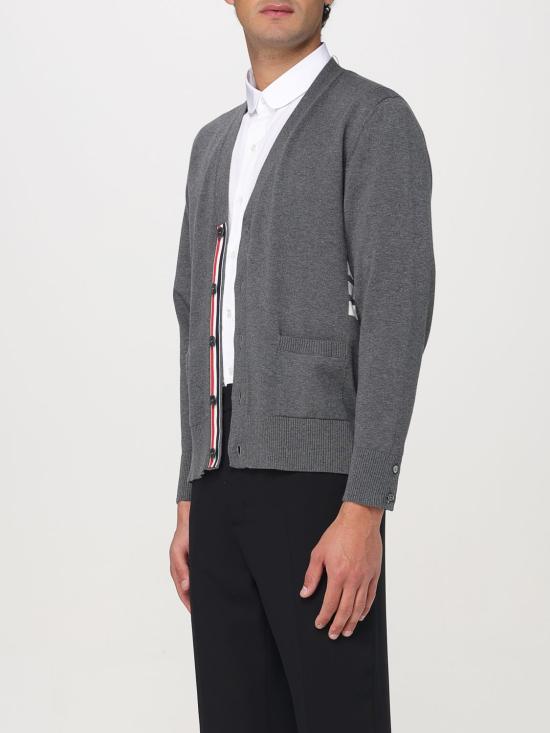 25FW 톰브라운 스웨터 MKC581AY3043 035 Grey - THOM BROWNE