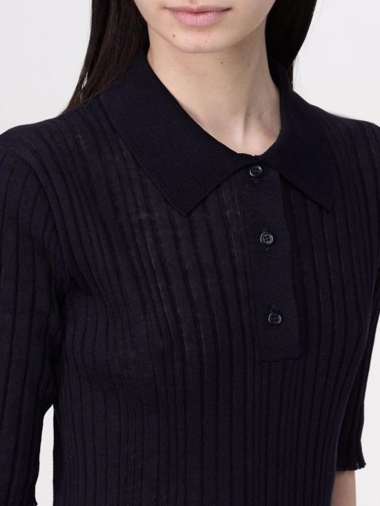 25SS 파비아나 필리피 폴로 티셔츠 MAD275F507D856 5146 Blue - FABIANA FILIPPI