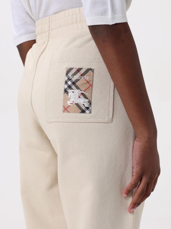 25FW 버버리 스트레이트 팬츠 8103500 Beige - BURBERRY