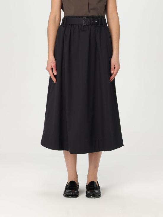 25SS 브루넬로 쿠치넬리 스커트 ML138G3753 C101 Black