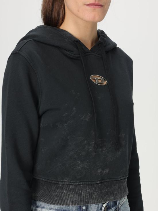 25FW 디젤 스웨터 A144920IPAC 900 Black - DIESEL