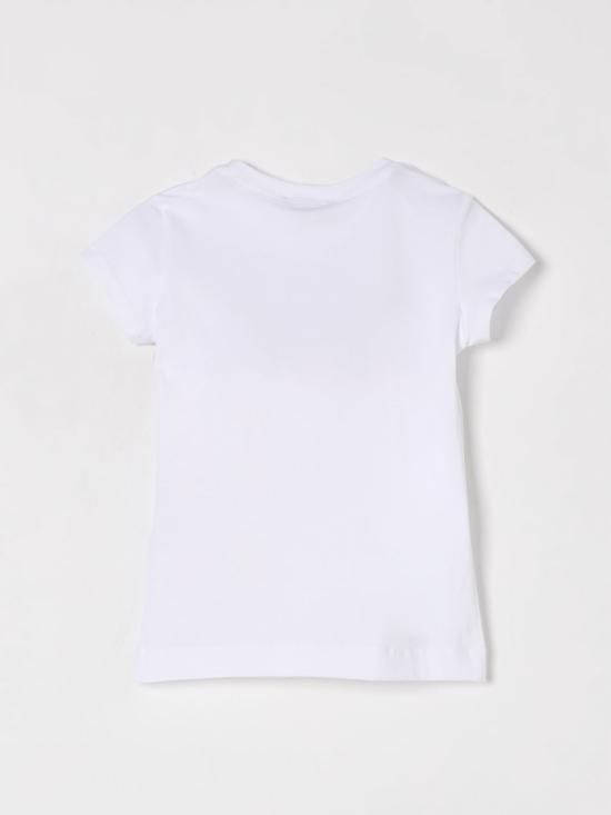 25FW [키즈] 모나리자 티셔츠 19E6175001 0099 White - MONNALISA