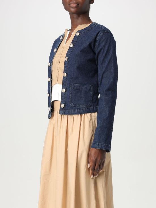 25SS 리우조 자켓 UA5085D4925 78816 Blue - LIU JO