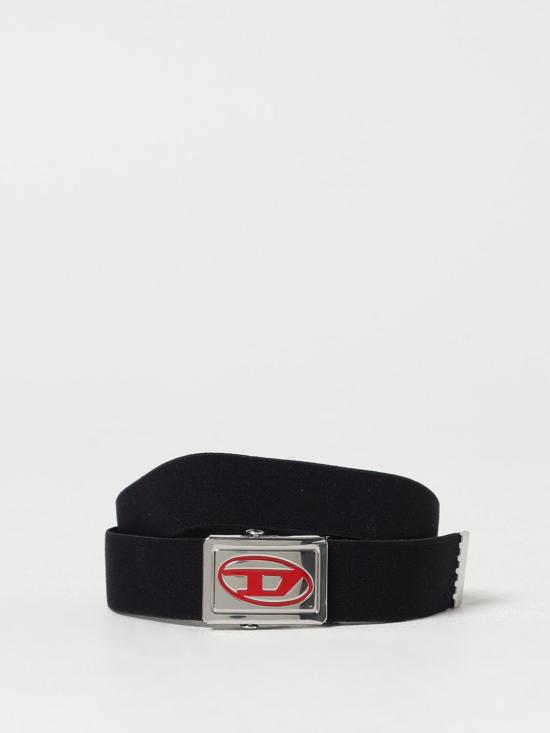 25FW [키즈] 디젤 벨트 J01681KXBK8 K900 Black