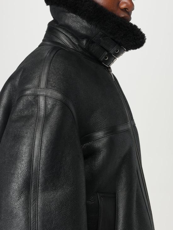 24FW 생로랑 자켓 800896YCOW2 1010 Black - SAINT LAURENT