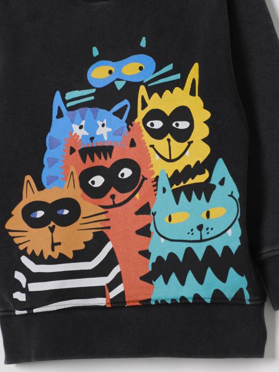 25SS [키즈] 스텔라 맥카트니 풀오버 TW4P70Z0499 930 Black - STELLA MCCARTNEY