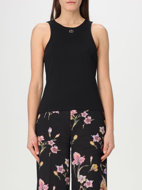 25FW 트윈셋 민소매 티셔츠 251TP2550 00006 Black