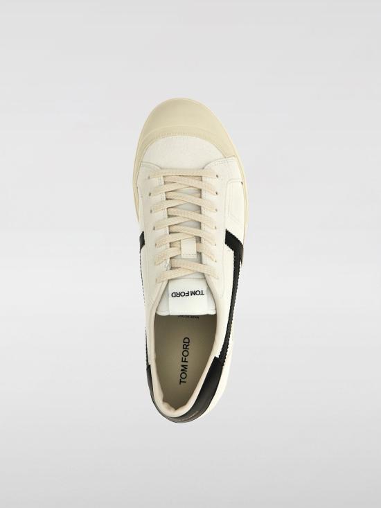 25FW 톰포드 스니커즈 J1379LCL046N 5W027 White - TOMFORD