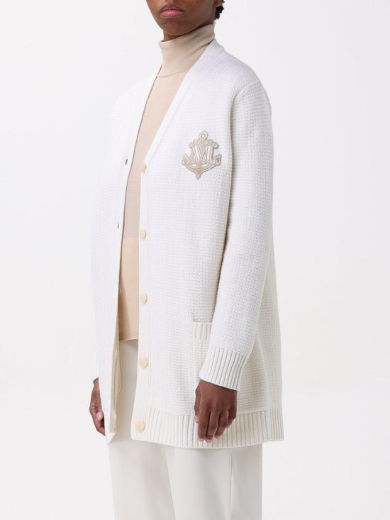 25FW 막스마라 스웨터 2511341071600 001 White - MAX MARA