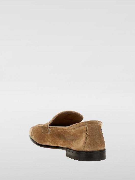 26SS 브루넬로 쿠치넬리 스웨이드 소프트 페니로퍼 MZUCAHG730 C2767 Hazel - BRUNELLO CUCINELLI