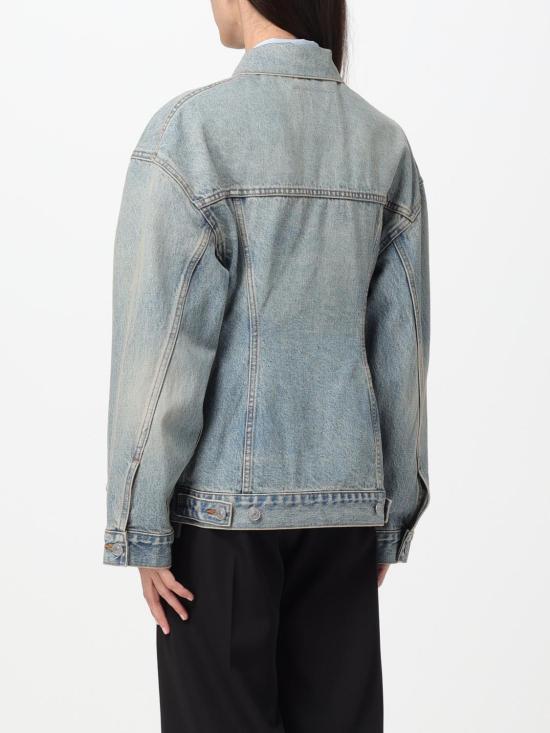 25FW 발렌시아가 데님 자켓 773776TJW79 4076 Stone Washed - BALENCIAGA