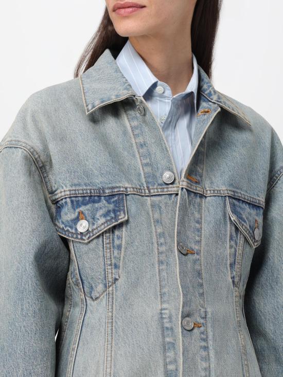 25FW 발렌시아가 데님 자켓 773776TJW79 4076 Stone Washed - BALENCIAGA