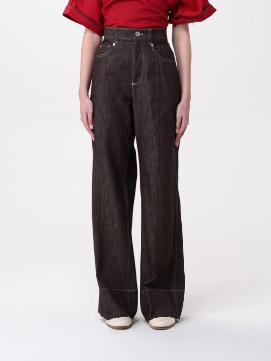 25SS 브루넬로 쿠치넬리 데님 팬츠 MB125P5658 C003 Brown