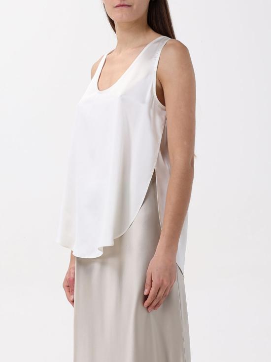 25FW 막스마라 민소매 티셔츠 2511161018600 001 Beige - MAX MARA