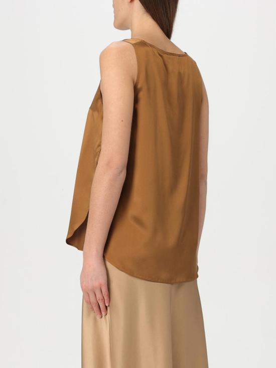 25FW 막스마라 민소매 티셔츠 2511161018600 038 Brown - MAX MARA