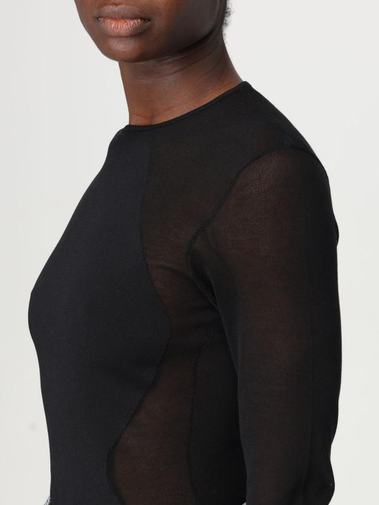 25SS 스텔라 맥카트니 긴팔 티셔츠 6K09663S2557 1000 Black - STELLA MCCARTNEY