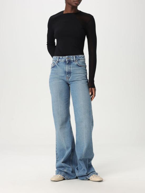 25SS 스텔라 맥카트니 긴팔 티셔츠 6K09663S2557 1000 Black - STELLA MCCARTNEY