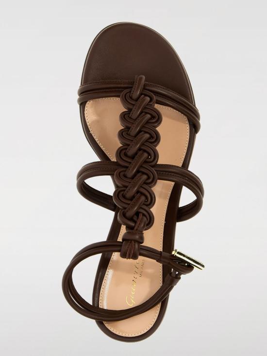 25SS 지안비토로시 샌들 G3248145RICNAP BROW Brown - GIANVITO ROSSI