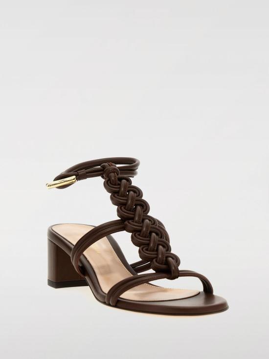 25SS 지안비토로시 샌들 G3248145RICNAP BROW Brown - GIANVITO ROSSI