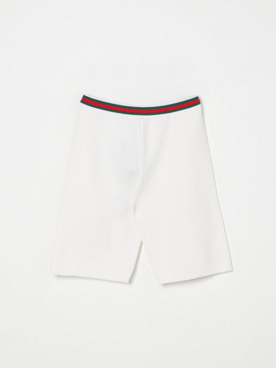 25FW [키즈] 구찌 쇼츠/버뮤다 809676XKEIS 9060 White