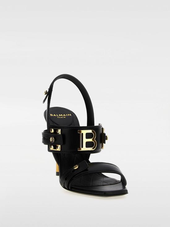 25SS 발망 샌들 EN1UH086LVIT EAD Black - BALMAIN