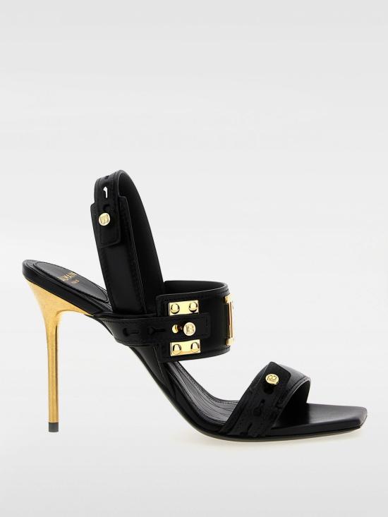 25SS 발망 샌들 EN1UH086LVIT EAD Black