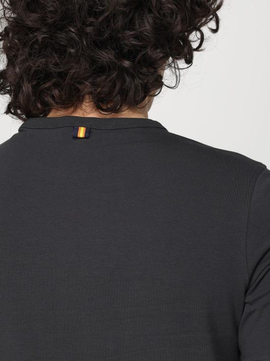 25SS 까웨 반팔 티셔츠 K71349W USY Black - K-WAY
