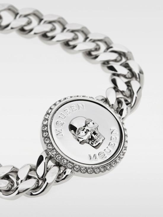 25FW 알렉산더 맥퀸 주얼리 813236J161N 1021 Silver - ALEXANDER MCQUEEN