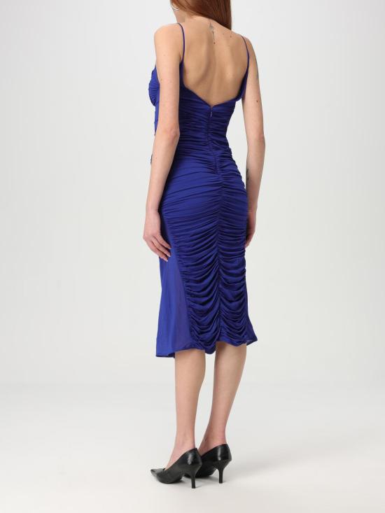 25SS 뮈글러 롱 원피스 25P3RO17166011 6020 Blue - MUGLER