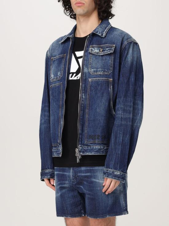 25SS 디스퀘어드2 자켓 S74AM1552S30309 470 Navy - DSQUARED2