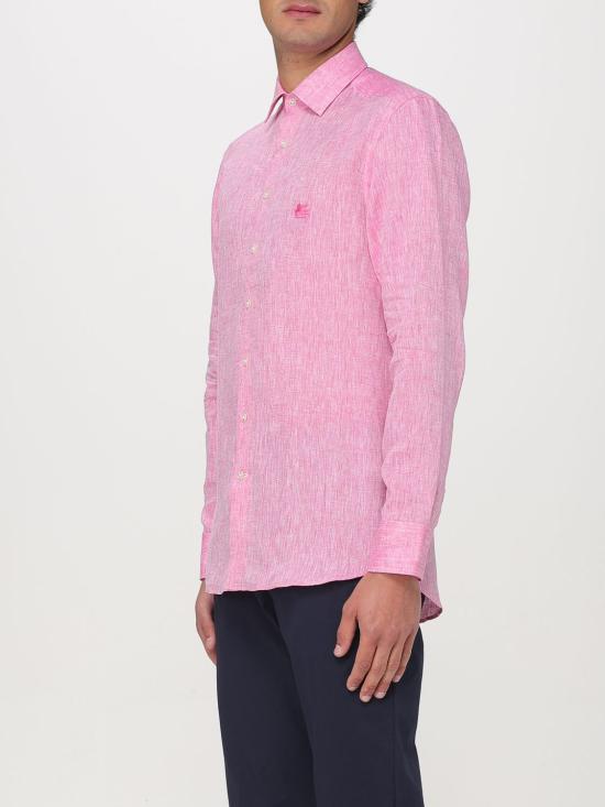 25FW 에트로 긴팔 셔츠 MRIB000299TU3F3 F8593 Pink - ETRO