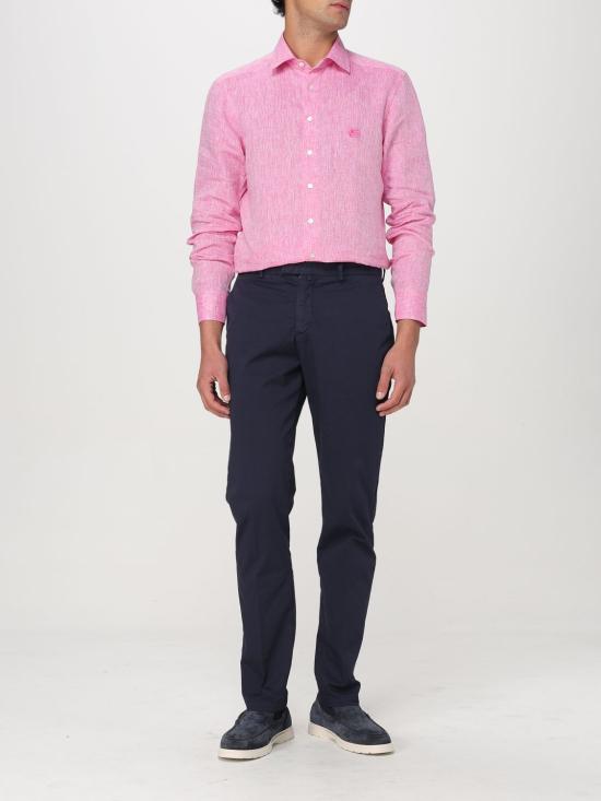 25FW 에트로 긴팔 셔츠 MRIB000299TU3F3 F8593 Pink - ETRO