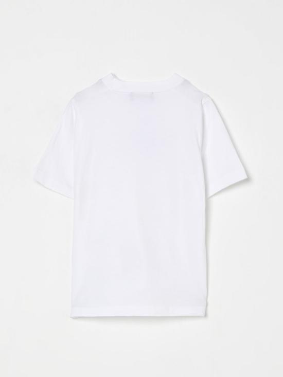 25FW [키즈] 디스퀘어드2 티셔츠 DQ2743D0AC7 DQ100 White - DSQUARED2